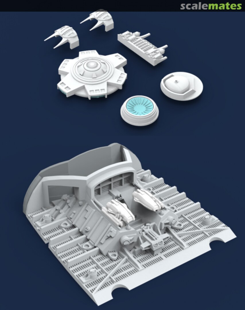 Boxart USS Excelsior Upgrade Kit Modelwerks Boxart USS Excelsior Upgrade Kit Modelwerks