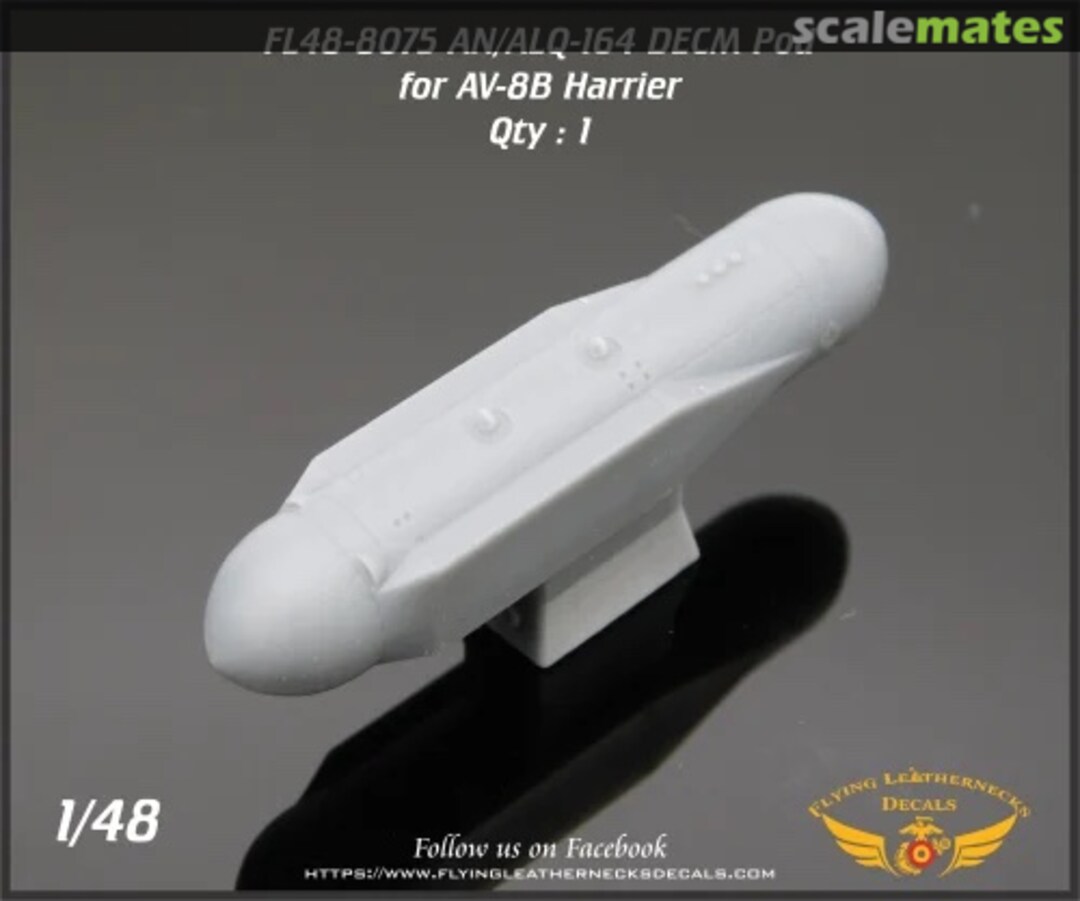 Boxart AN/ALQ-164 DECM Pod for AV-8B FL48-8075 Flying Leathernecks Boxart AN/ALQ-164 DECM Pod for AV-8B FL48-8075 Flying Leathernecks