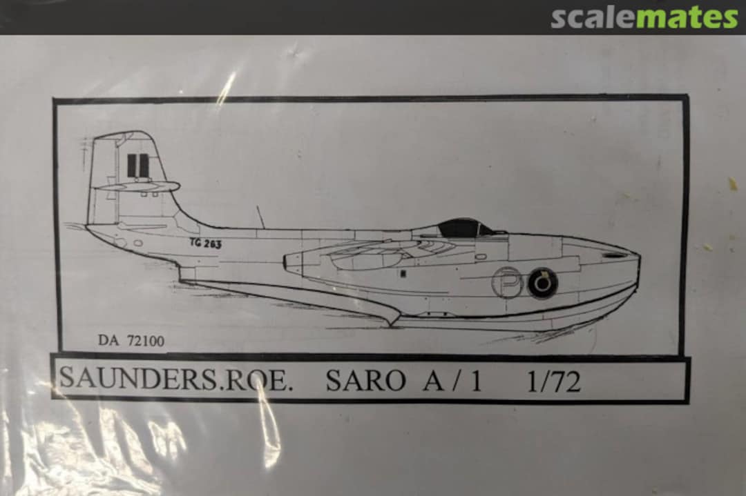Boxart Saunders-Roe SARO A/1 DA72100 Dujin Boxart Saunders-Roe SARO A/1 DA72100 Dujin