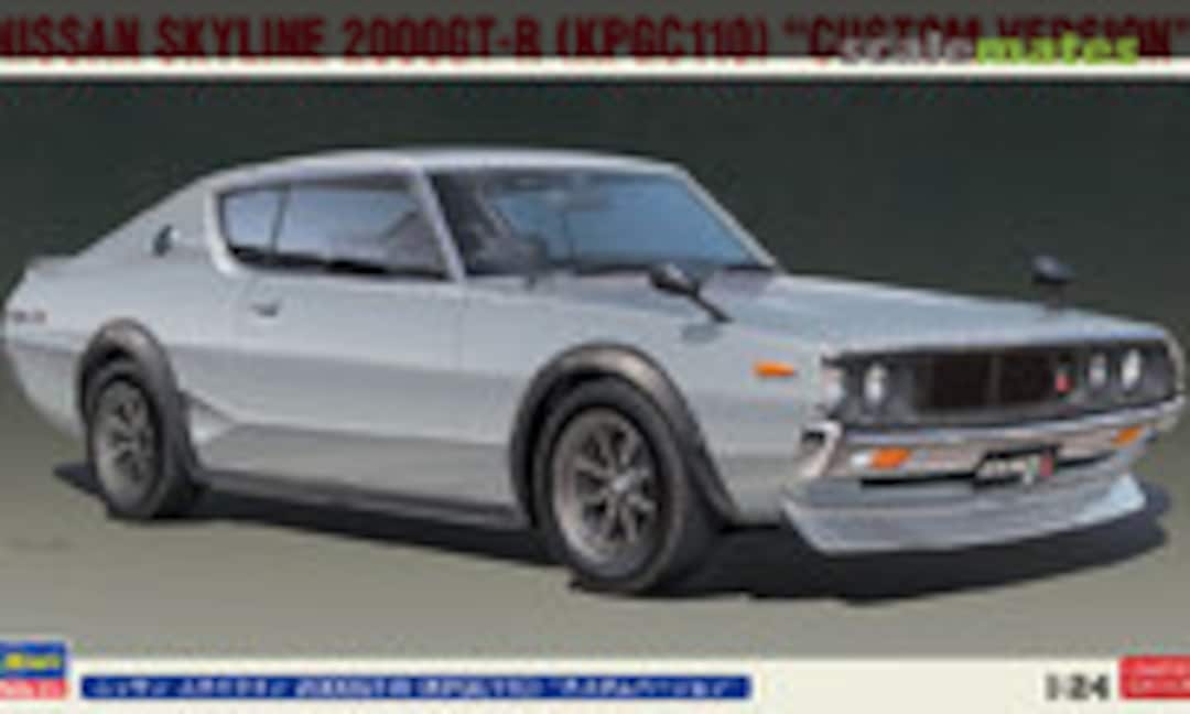 1:24 Nissan Skyline 2000GT-R (KPGC110) "Custom Version" (Hasegawa 20669) 20669
