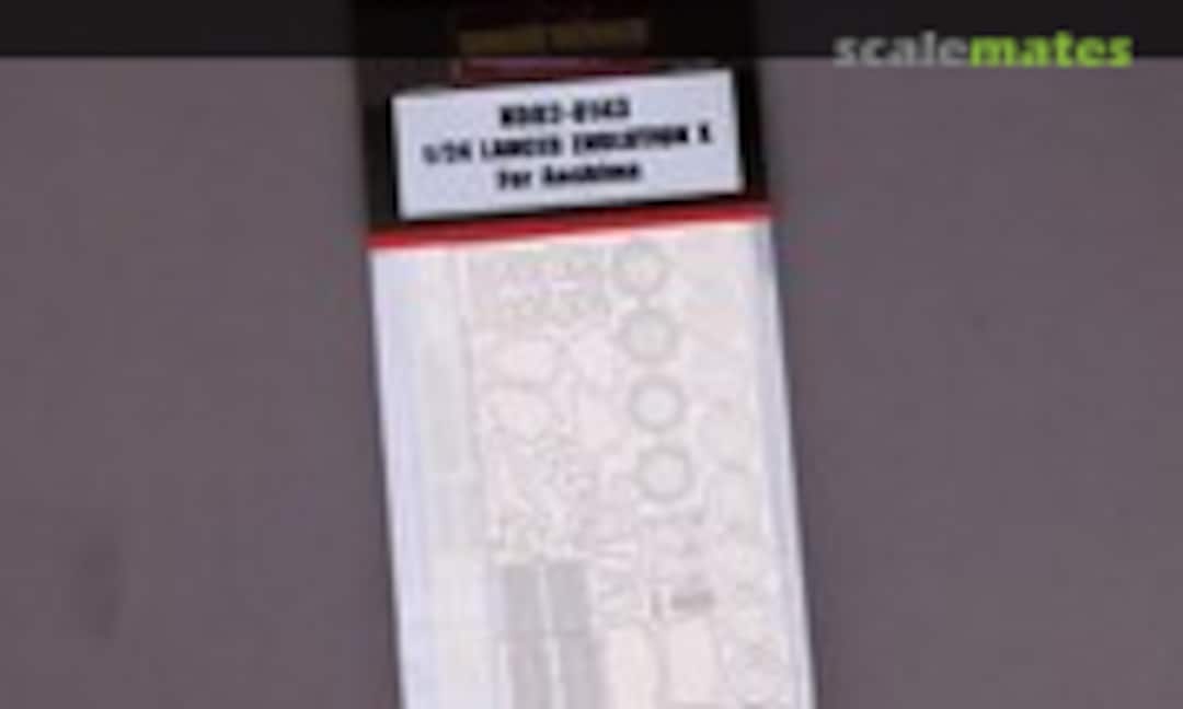 1:24 Mitsubishi Lancer Evo X (Hobby Design HD02-0143) HD02-0143