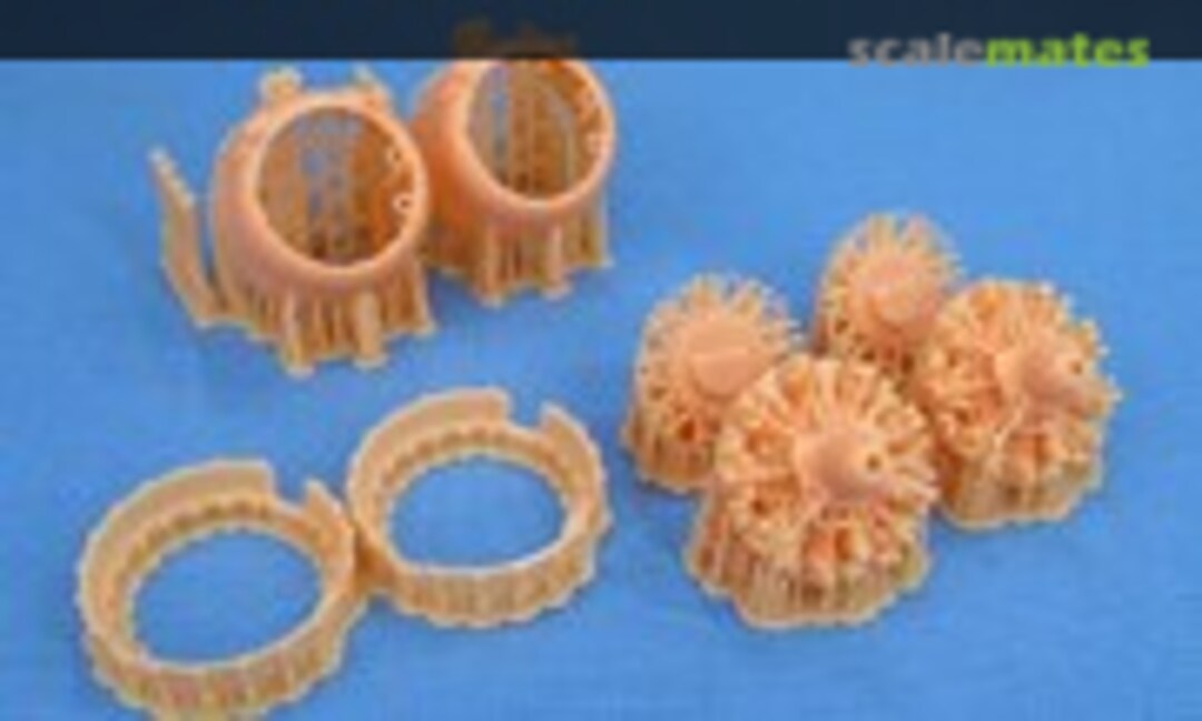 1:48 Bristol Blenheim. Cowlings and engines (Metallic Details MDR48238) MDR48238