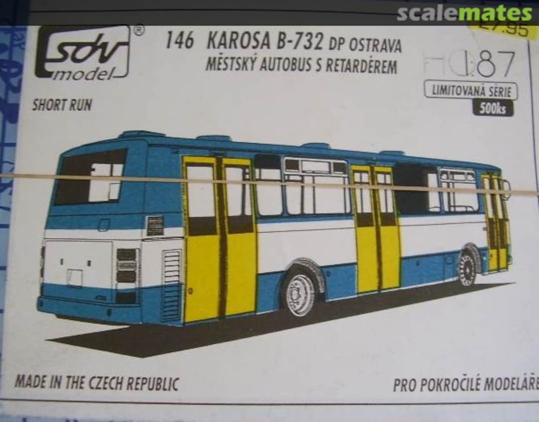 Boxart Karosa B-732 146 SDV Model Boxart Karosa B-732 146 SDV Model