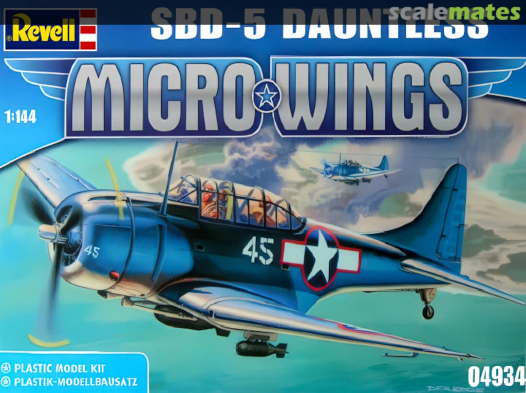 Boxart SBD-5 Dauntless 04934 Revell Boxart SBD-5 Dauntless 04934 Revell