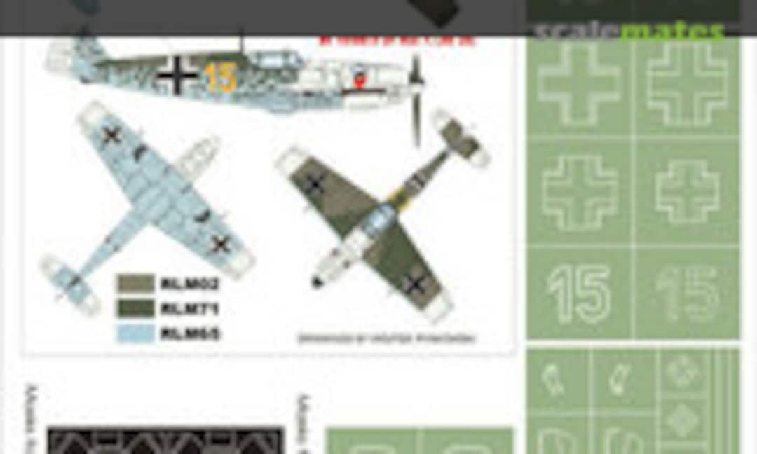 1:24 Bf 109E-3 (Montex K24014) K24014