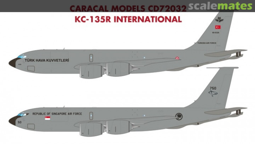 Boxart KC-135R International CD72032 Caracal Models Boxart KC-135R International CD72032 Caracal Models