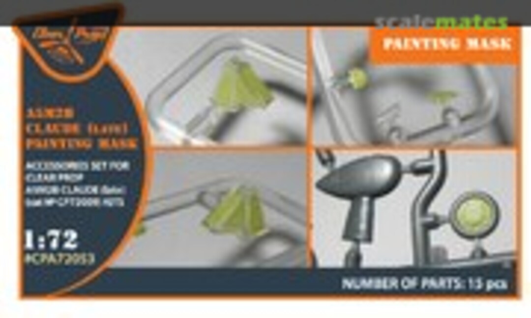 1:72 A5M2B Claude (late) painting mask (Clear Prop! CPA72053) CPA72053