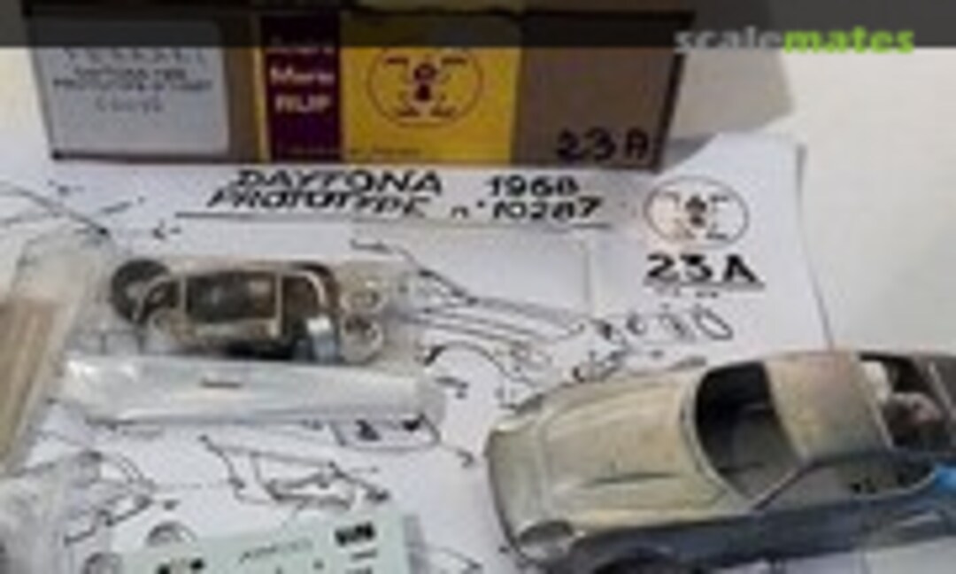 1:43 Ferrari Daytona 1968 #10287 (Andre Marie Ruf 23A)