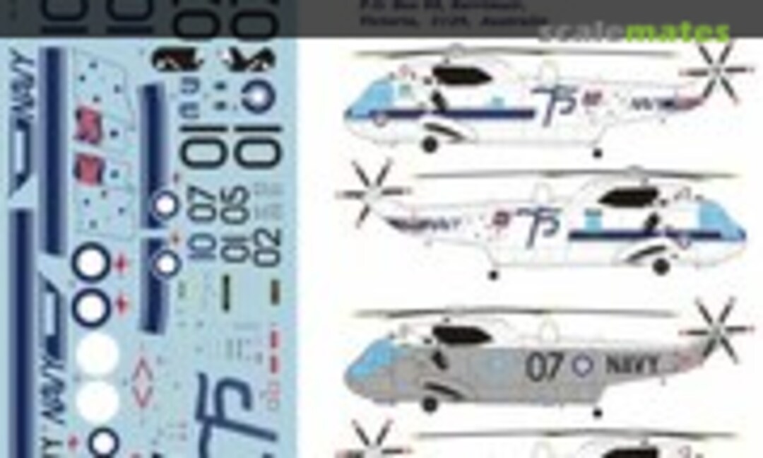 1:72 Westland SeaKing HAS.50 RAN 817 Sqn. (Novascale N-72007) N-72007