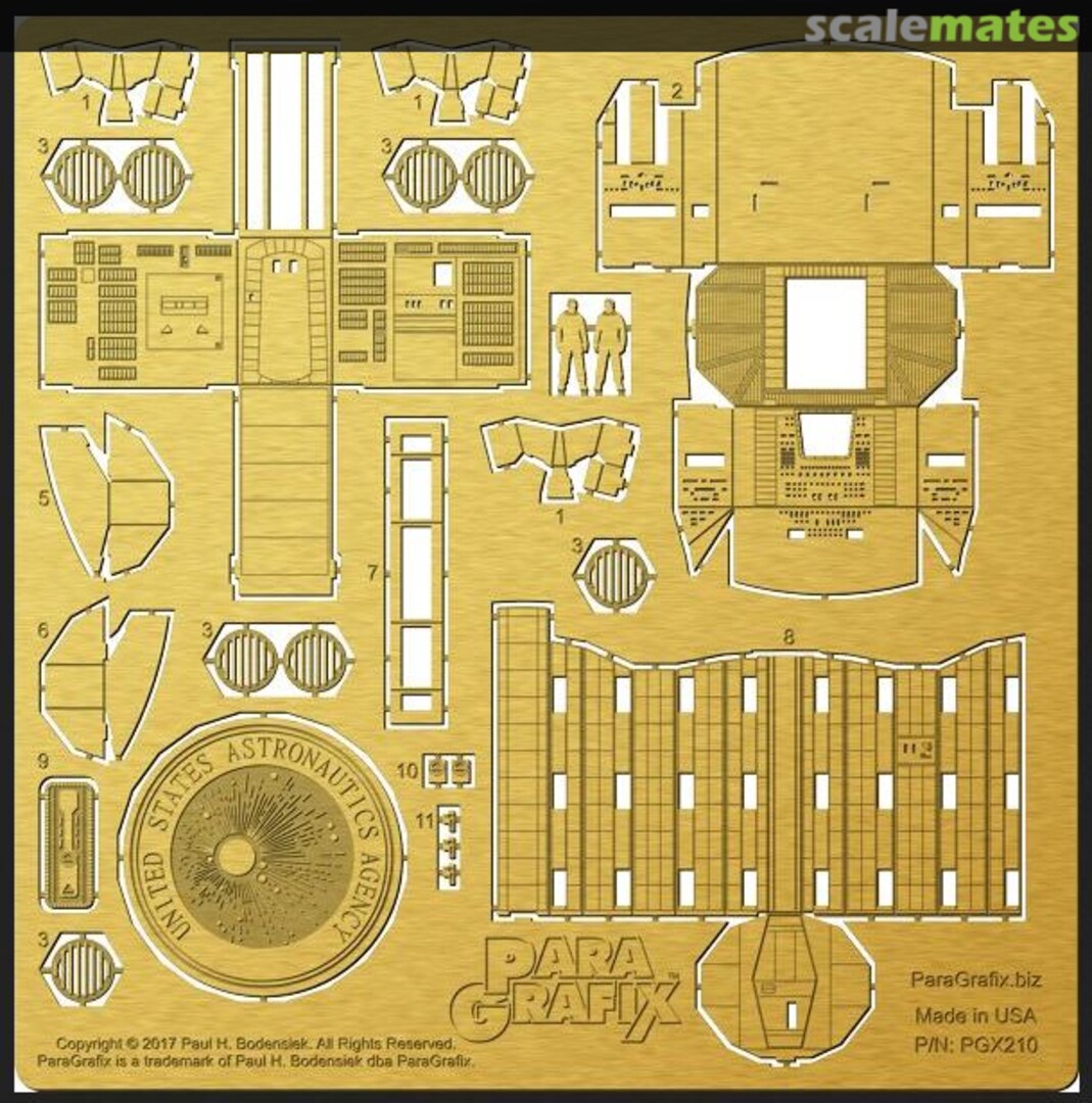 Boxart Discovery XD-1 Cockpit and Airlock PGX210 ParaGrafix Modeling Systems Boxart Discovery XD-1 Cockpit and Airlock PGX210 ParaGrafix Modeling Systems