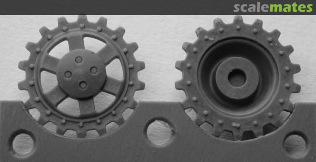 Boxart Sprockets for Pz.V Panther, 18 tooth type 1 S72262 OKB Grigorov Boxart Sprockets for Pz.V Panther, 18 tooth type 1 S72262 OKB Grigorov