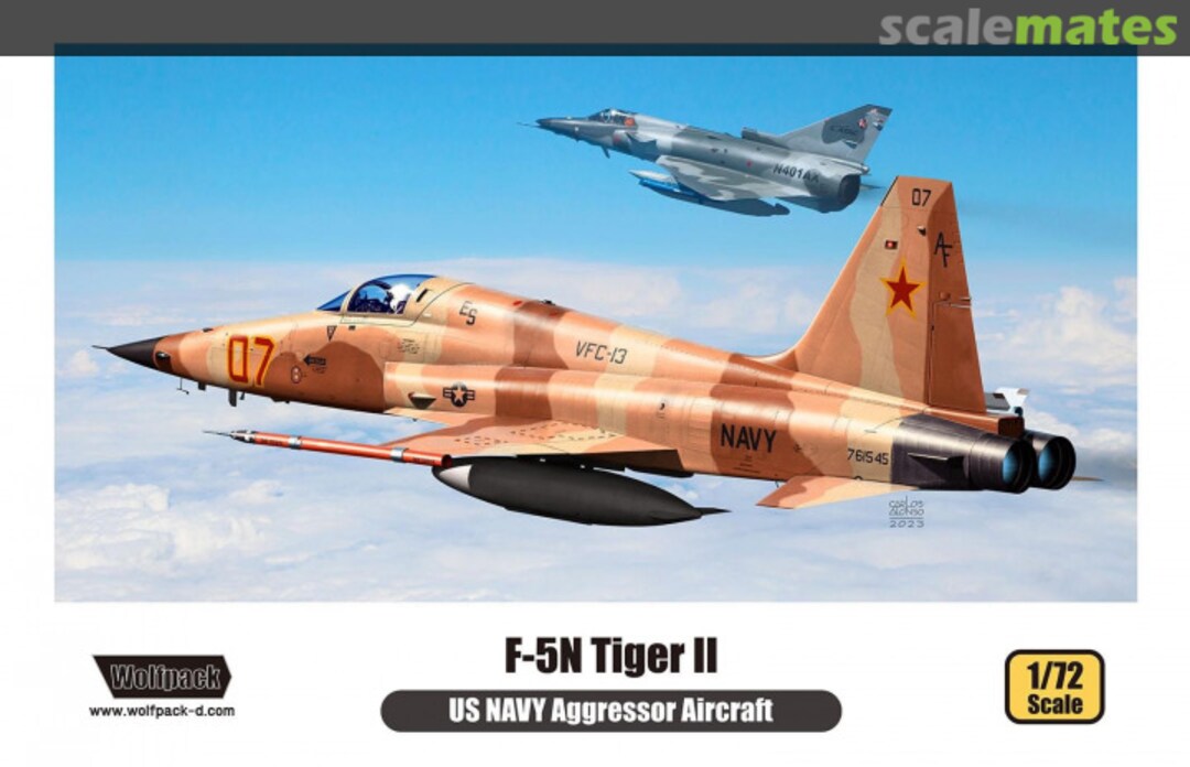 Boxart F-5N Tiger II WP10018 Wolfpack