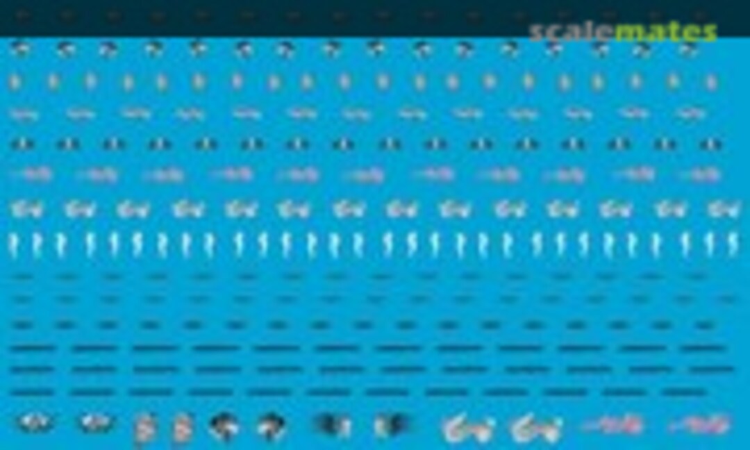 1:35 Militärische und zivilie Tattoos (Peddinghaus-Decals EP 1013) EP 1013