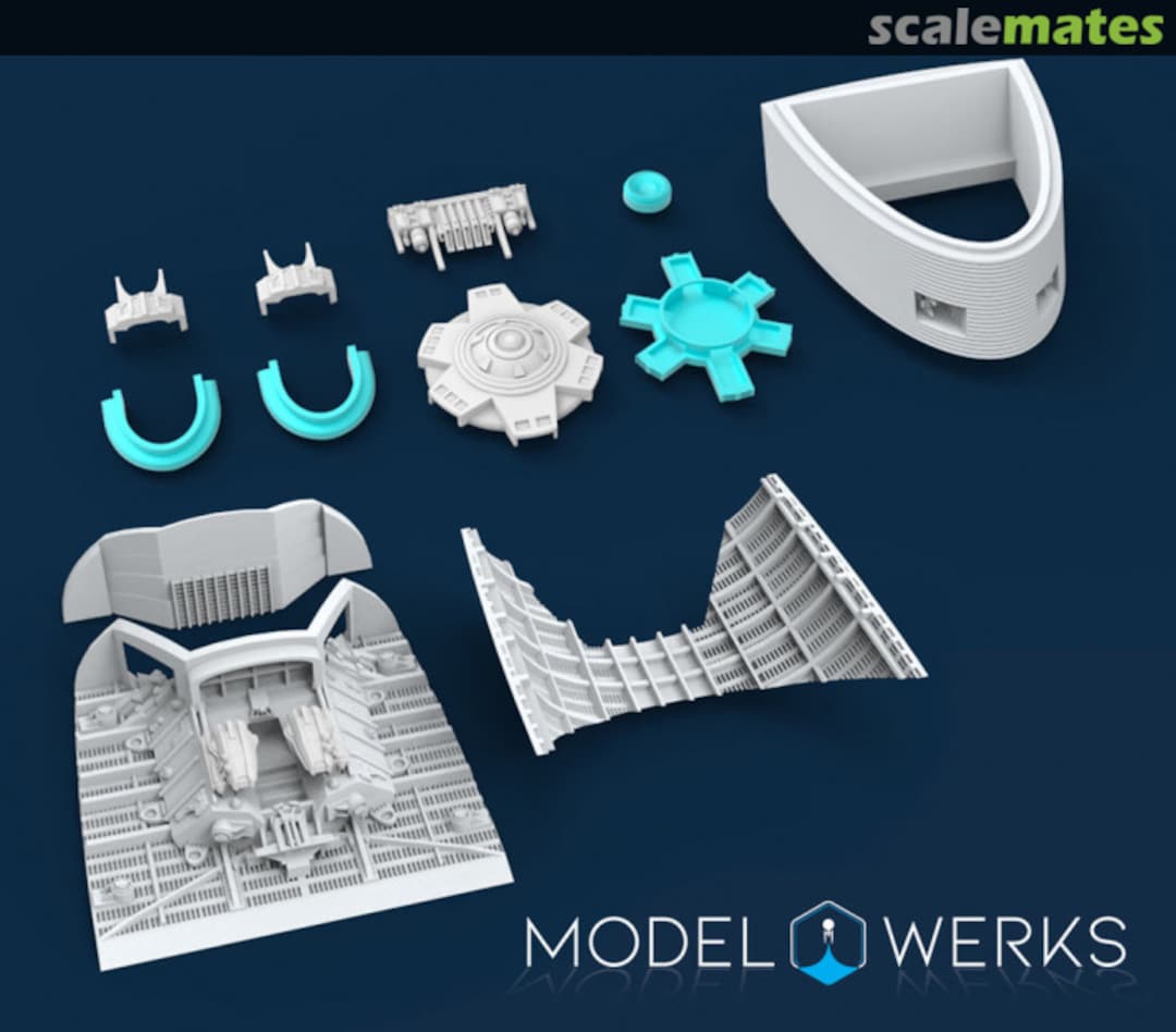 Boxart USS Enterprise B Upgrade Kit Modelwerks Boxart USS Enterprise B Upgrade Kit Modelwerks