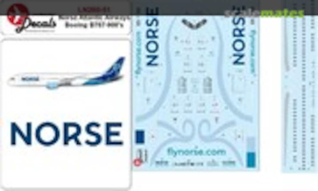 1:200 Norse Boeing 787-900 (Lima November Decals LN200-51) LN200-51