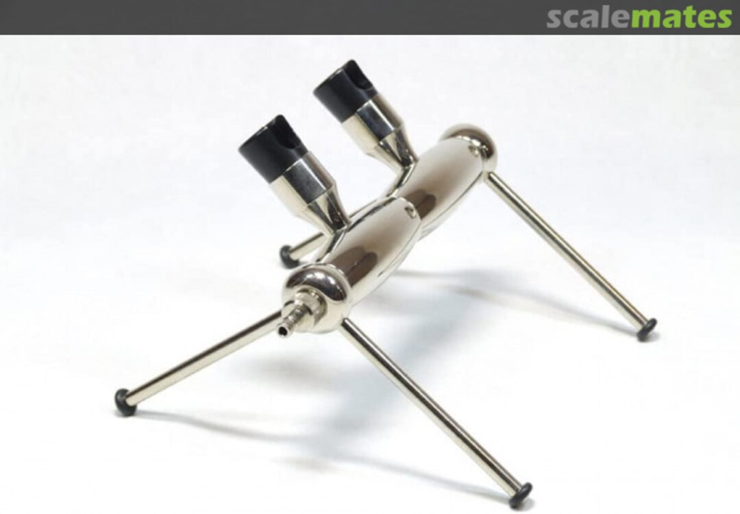 Boxart Airbrush holder in module construction for 2 airbrushes 110193 Harder & Steenbeck Boxart Airbrush holder in module construction for 2 airbrushes 110193 Harder & Steenbeck