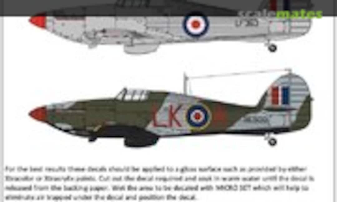 1:48 Hawker Hurricane Mk.IIc Collection (Xtradecal X48238)
