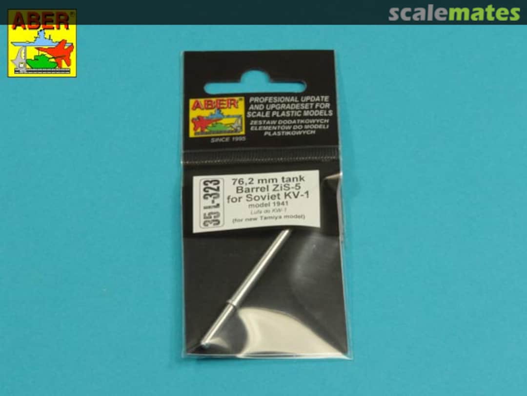 Boxart 76,2mm ZiS-5 barrel for Soviet KV-1 Heavy Tank 35L-323 Aber Boxart 76,2mm ZiS-5 barrel for Soviet KV-1 Heavy Tank 35L-323 Aber