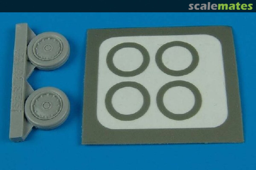 Boxart A-4 Skyhawk wheels (late) & paint masks 7242 Aires Boxart A-4 Skyhawk wheels (late) & paint masks 7242 Aires