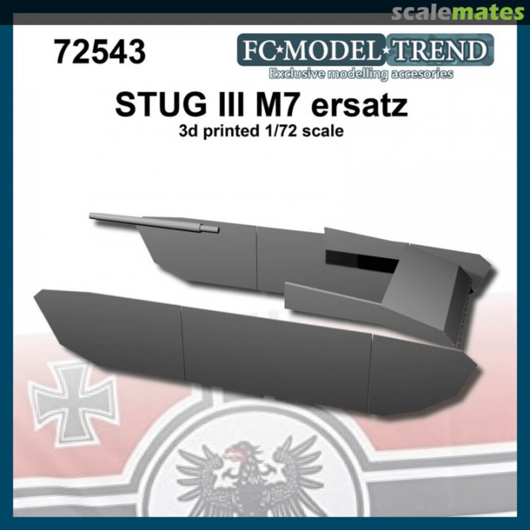 Boxart Stug III G 'M7 Ersatz' conversion set 72543 FC Model Trend Boxart Stug III G 'M7 Ersatz' conversion set 72543 FC Model Trend