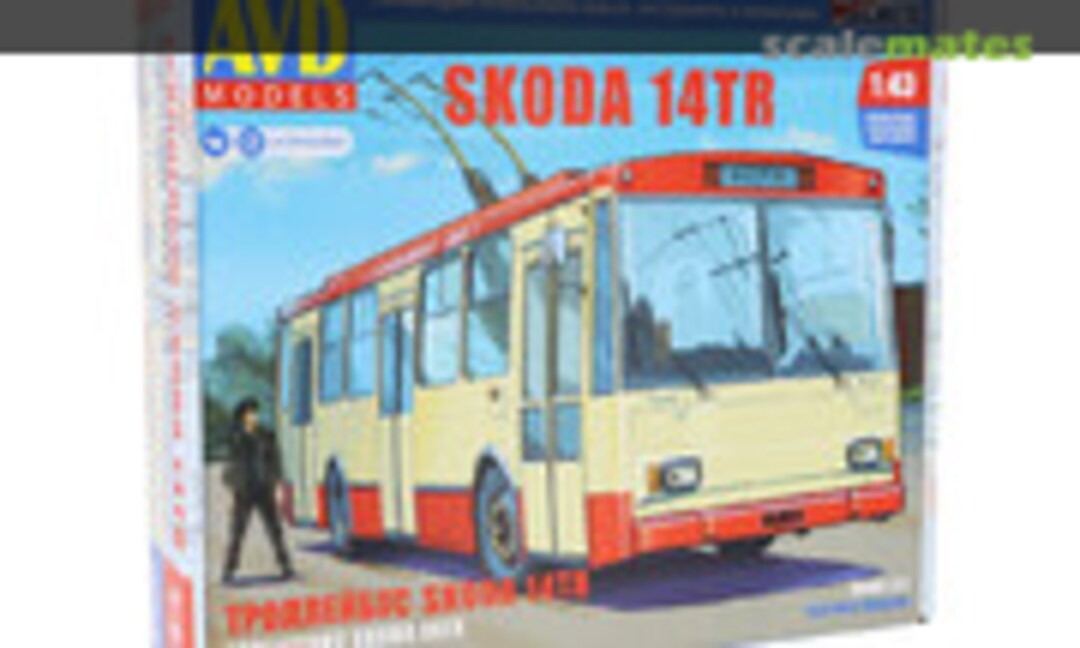 1:43 Skoda 14Tr Trolleybus (AVD Models 4022AVD) 4022AVD
