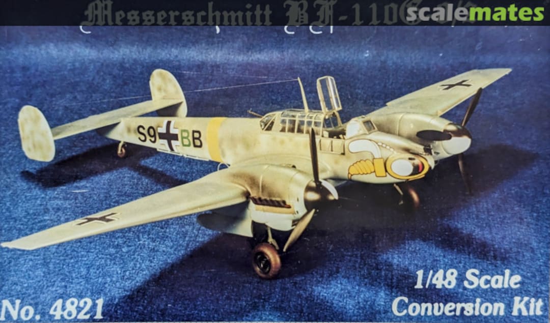 Boxart Messerschmitt Bf-110G-0/2 Conversion Kit 4821 HighFlight Replicas Boxart Messerschmitt Bf-110G-0/2 Conversion Kit 4821 HighFlight Replicas