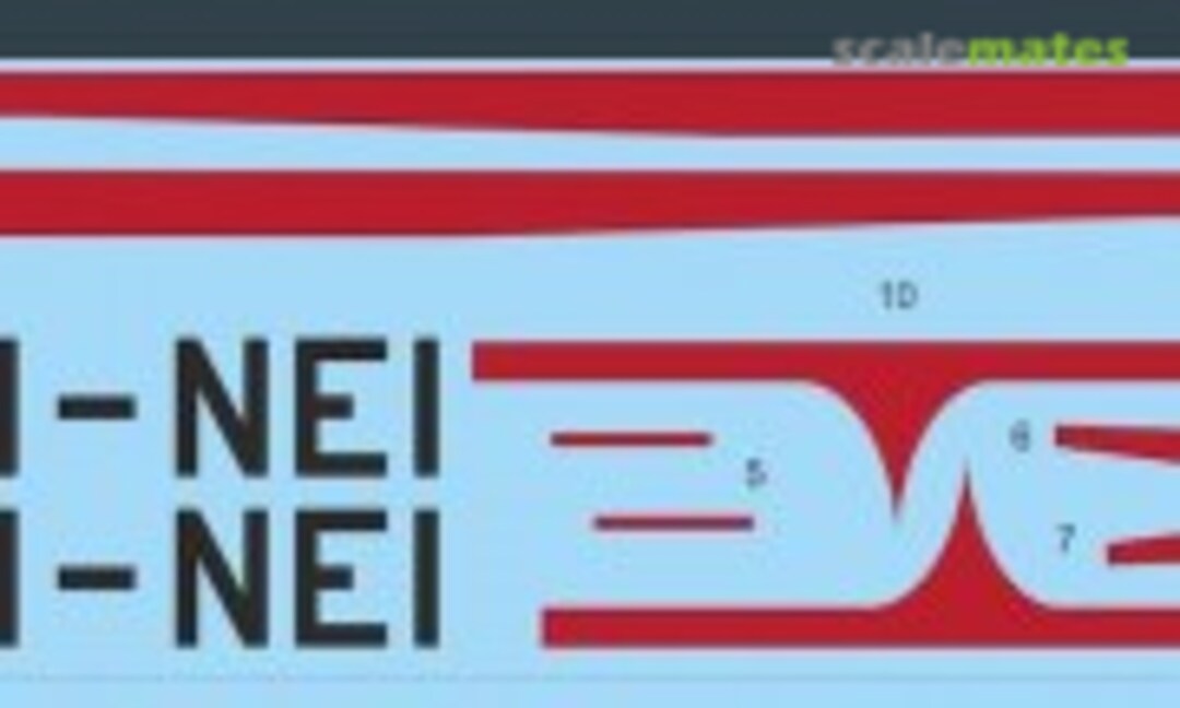 1:72 Fokker S13 PH-NEI (HA Models S13-NEI) S13-NEI