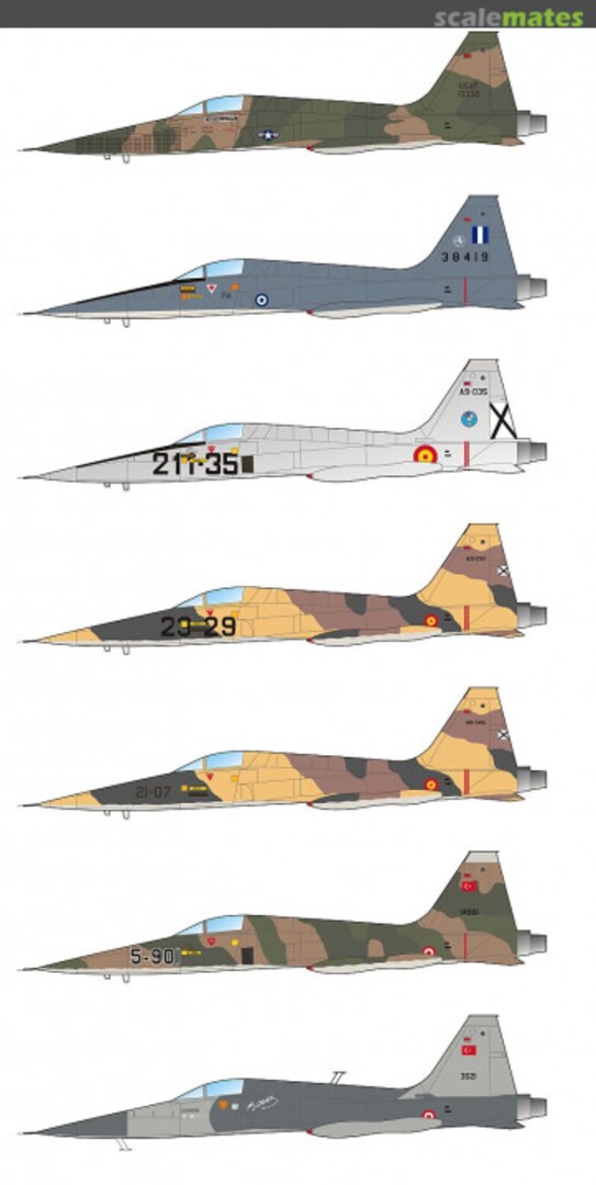 Boxart Northrop F-5A Freedom Fighter CD72007 Caracal Models Boxart Northrop F-5A Freedom Fighter CD72007 Caracal Models