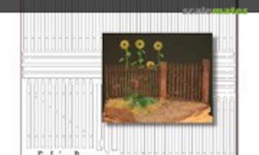 1:35 Wood Fence include 1 gate (Fredericus-Rex GL-090) GL-090