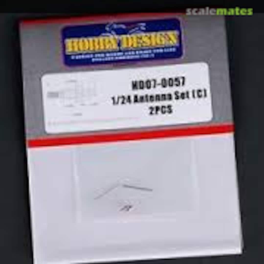 Boxart Antenna Set (C) 2pcs HD07-0057 Hobby Design Boxart Antenna Set (C) 2pcs HD07-0057 Hobby Design