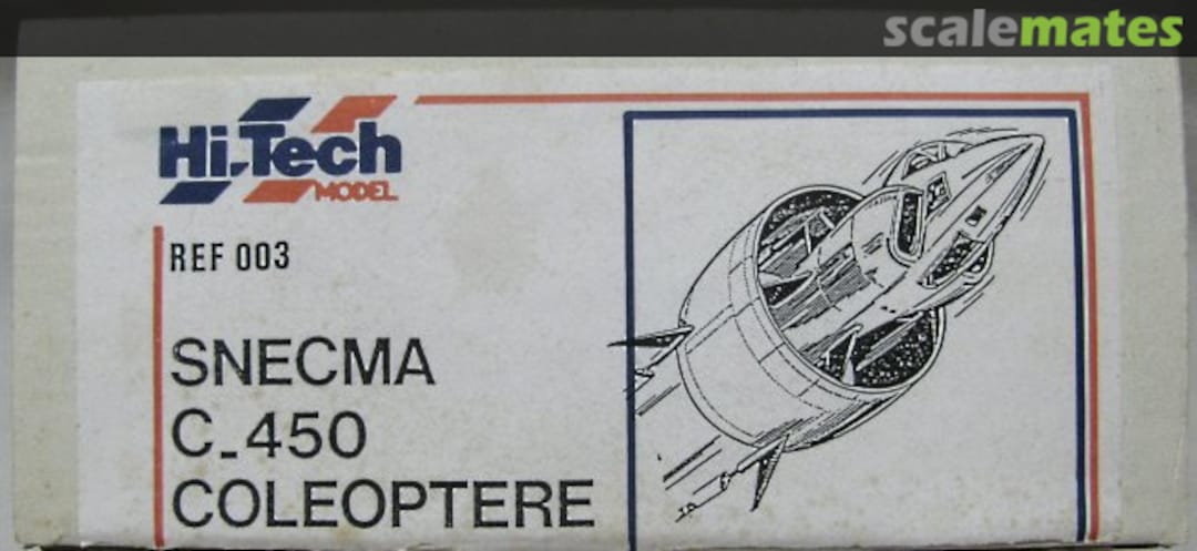 Boxart SNECMA C.450 Coléoptère REF 003 Hi-Tech Boxart SNECMA C.450 Coléoptère REF 003 Hi-Tech