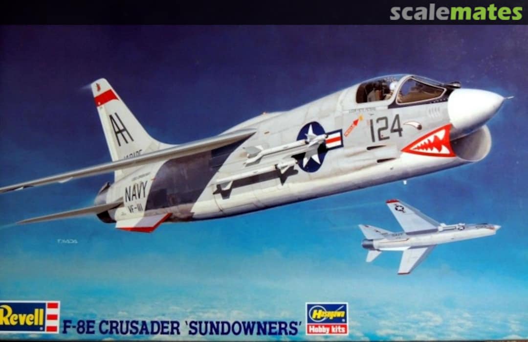 Boxart F-8E Crusader `Sundowners´ 86168 Hasegawa/Revell Boxart F-8E Crusader `Sundowners´ 86168 Hasegawa/Revell