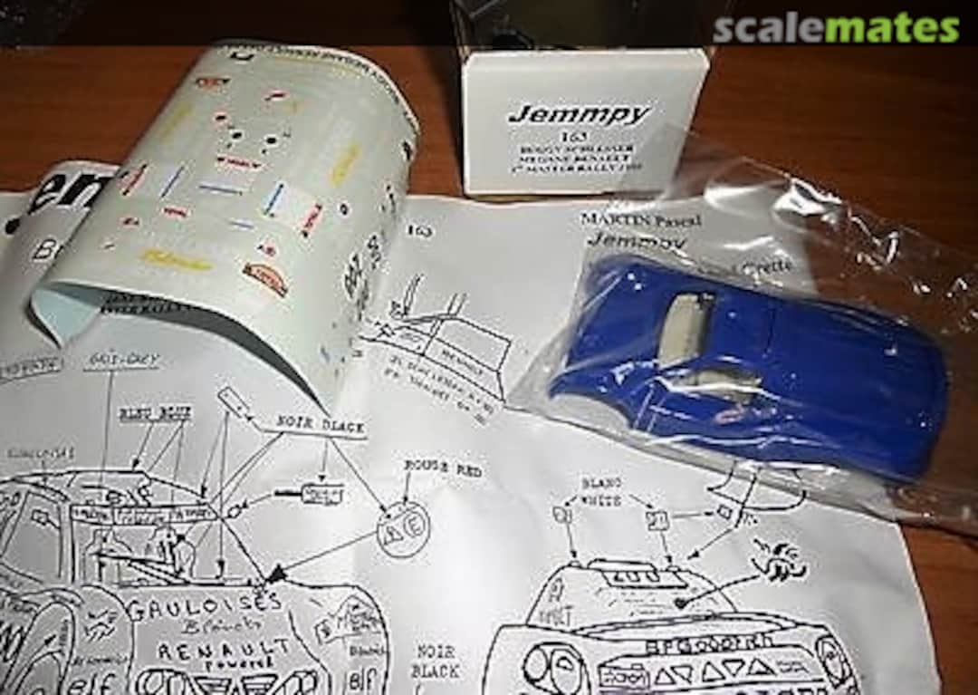 Boxart Buggy Schlesser-Renault "Gauloises" 163 Jemmpy Boxart Buggy Schlesser-Renault "Gauloises" 163 Jemmpy