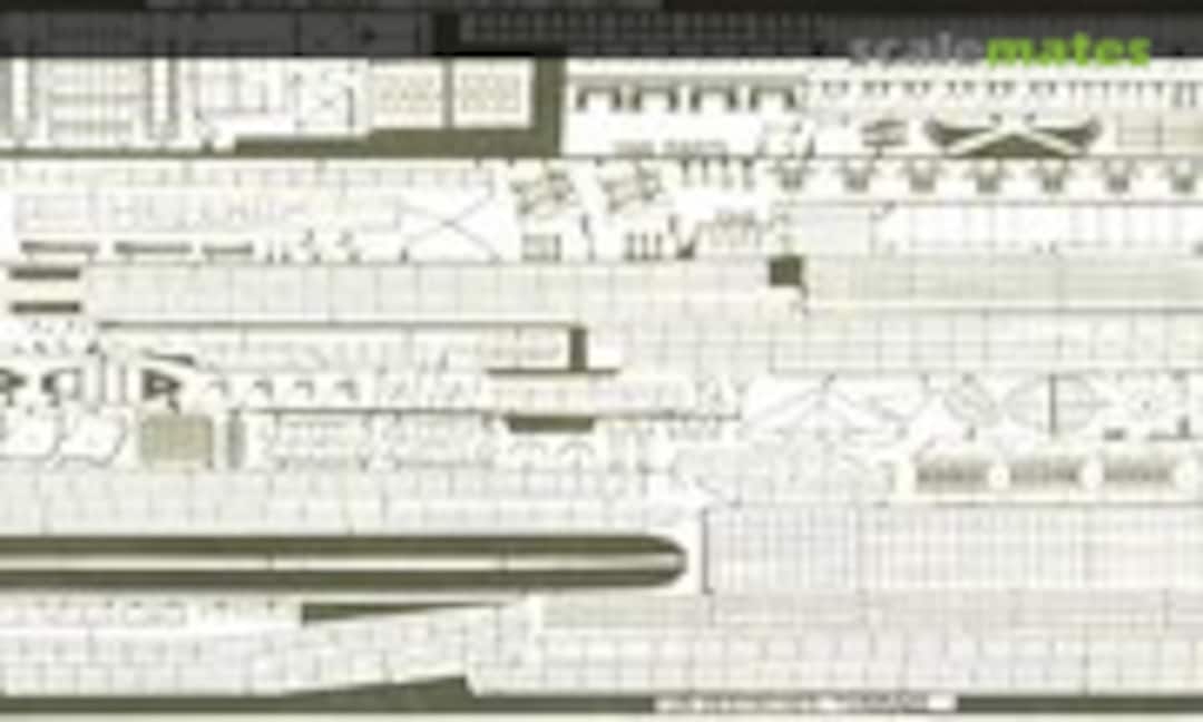 1:350 Imperial Japanese Navy Destroyer Yukikaze Detail Set for HSG (Tom's Modelworks 3563) 3563