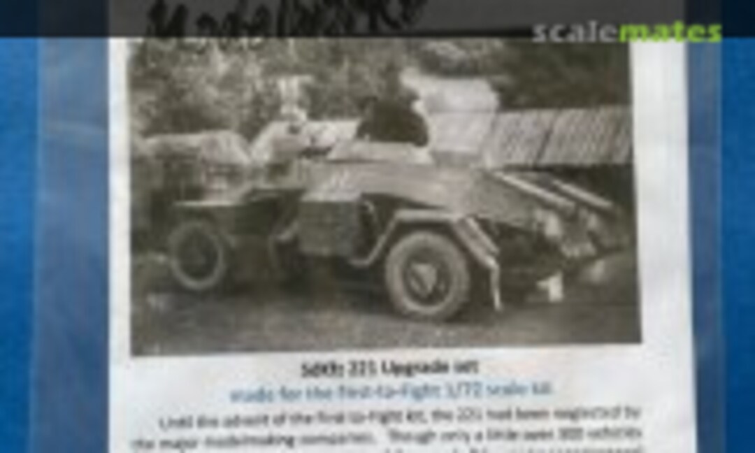 1:72 Sd.Kfz. 221 Detail Set (Dan Taylor Modelworks C-72133) C-72133