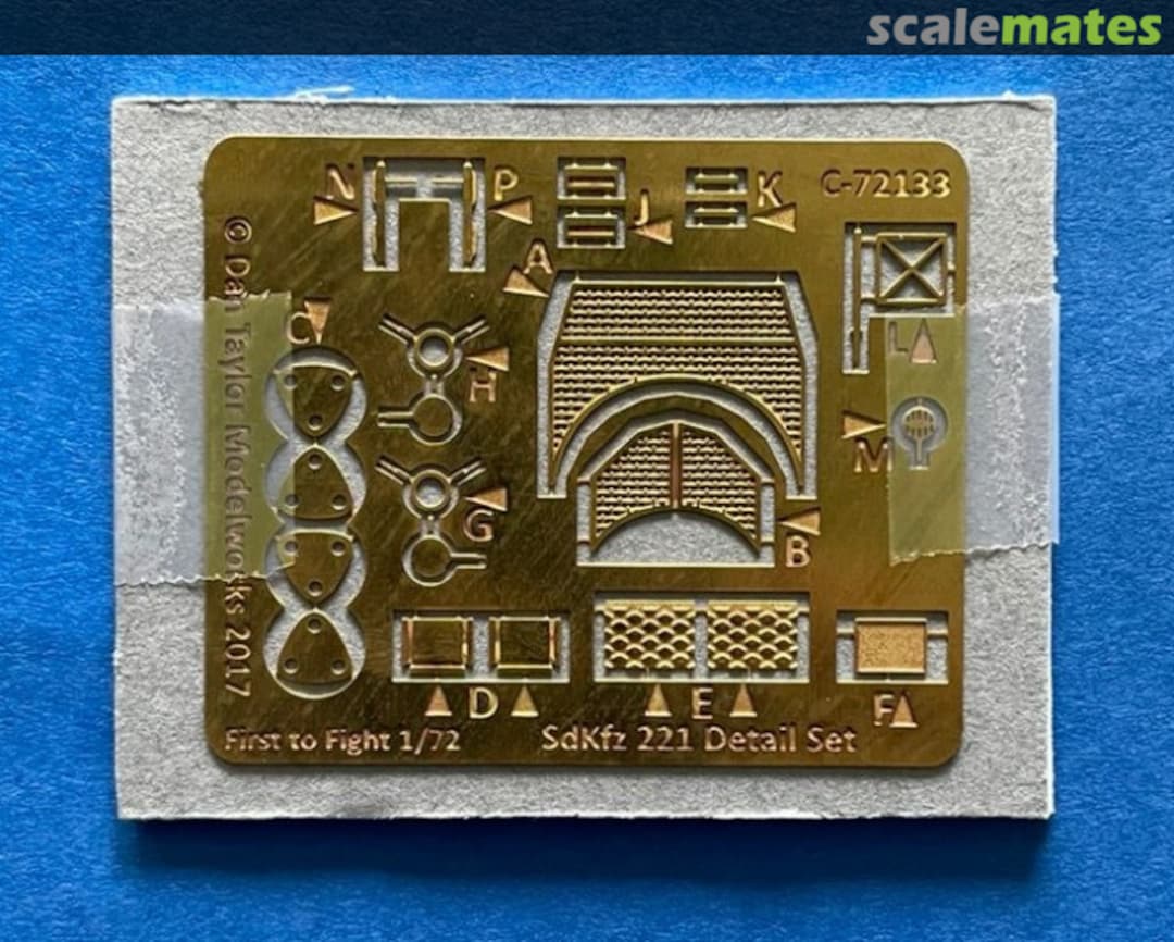 Contents Sd.Kfz. 221 Detail Set C-72133 Dan Taylor Modelworks Contents Sd.Kfz. 221 Detail Set C-72133 Dan Taylor Modelworks