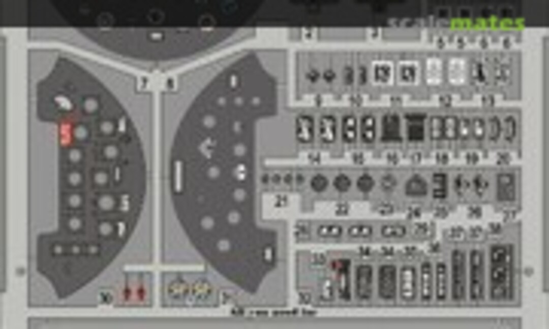 1:32 F4U-1 interior, part 1 (Eduard 32568)