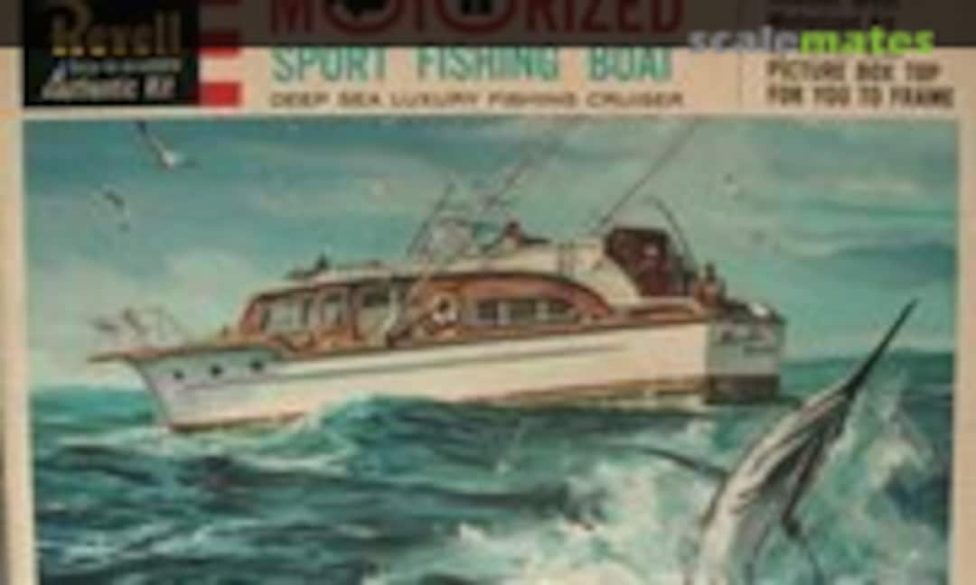 1:56 Sport Fishing Boat (Revell H-400-249) H-400-249