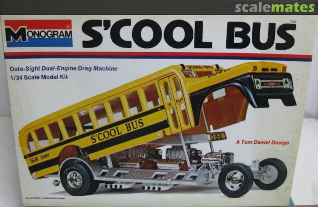 Boxart S'cool Bus 8290 Monogram Boxart S'cool Bus 8290 Monogram