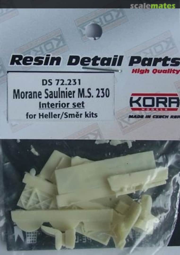 Boxart Morane-Saulnier MS.230 DS72231 Kora Models Boxart Morane-Saulnier MS.230 DS72231 Kora Models