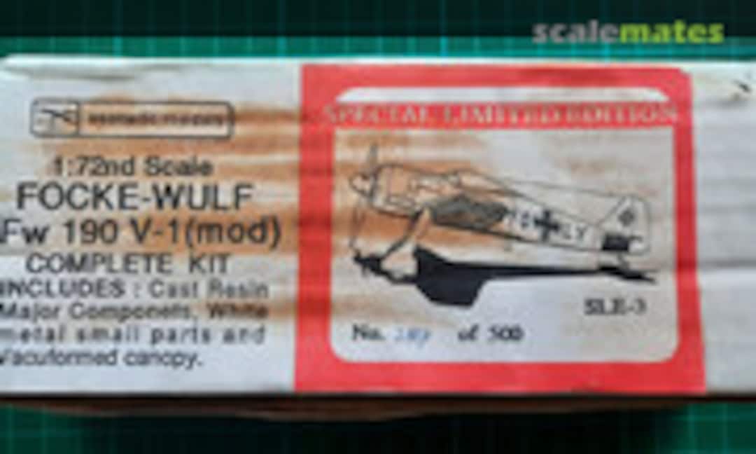 1:72 FOCKE-WULF FW 190 V-1 (MOD) (Esoteric Models SLE-3)