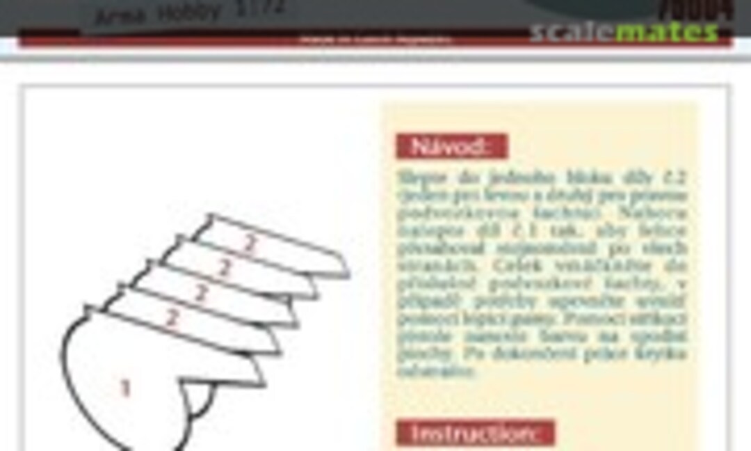 1:72 Wheel Bay Cover Mask: Wildcat (Peewit M75004) M75004