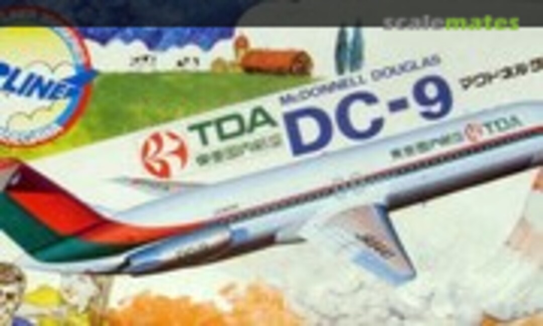 1:200 McDonnell Douglas DC-9 (Hasegawa La001)