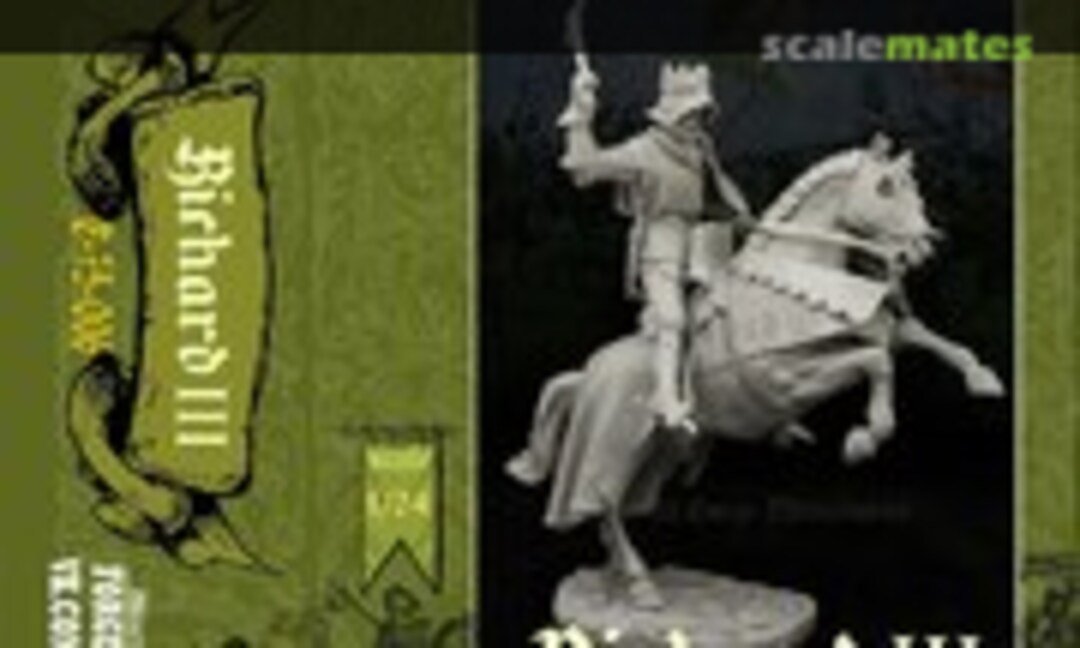 75mm Richard III (Medieval Forge Miniatures E-75-006) E-75-006