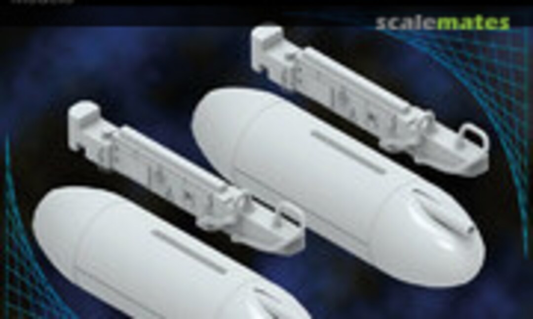 1:48 Machine Gun Pod (Aztec Models R48-001) R48-001