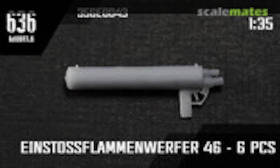 1:35 EINSTOSSFLAMMENWERFER 46 (636 Models 35GE0043) 35GE0043