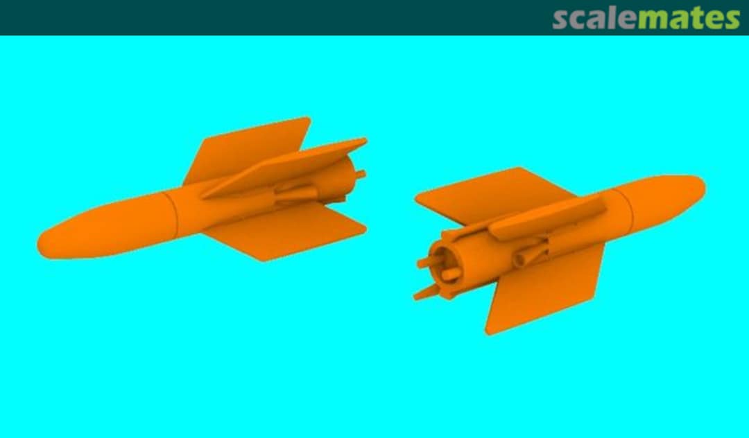 Boxart AS.11 air-to-surface missile LF3D7210 LF Models Boxart AS.11 air-to-surface missile LF3D7210 LF Models