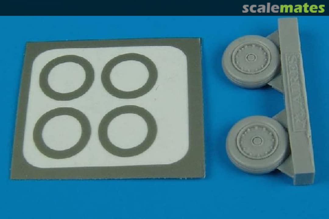 Boxart F-8 Crusader - Wheels & Paint Masks 7243 Aires Boxart F-8 Crusader - Wheels & Paint Masks 7243 Aires