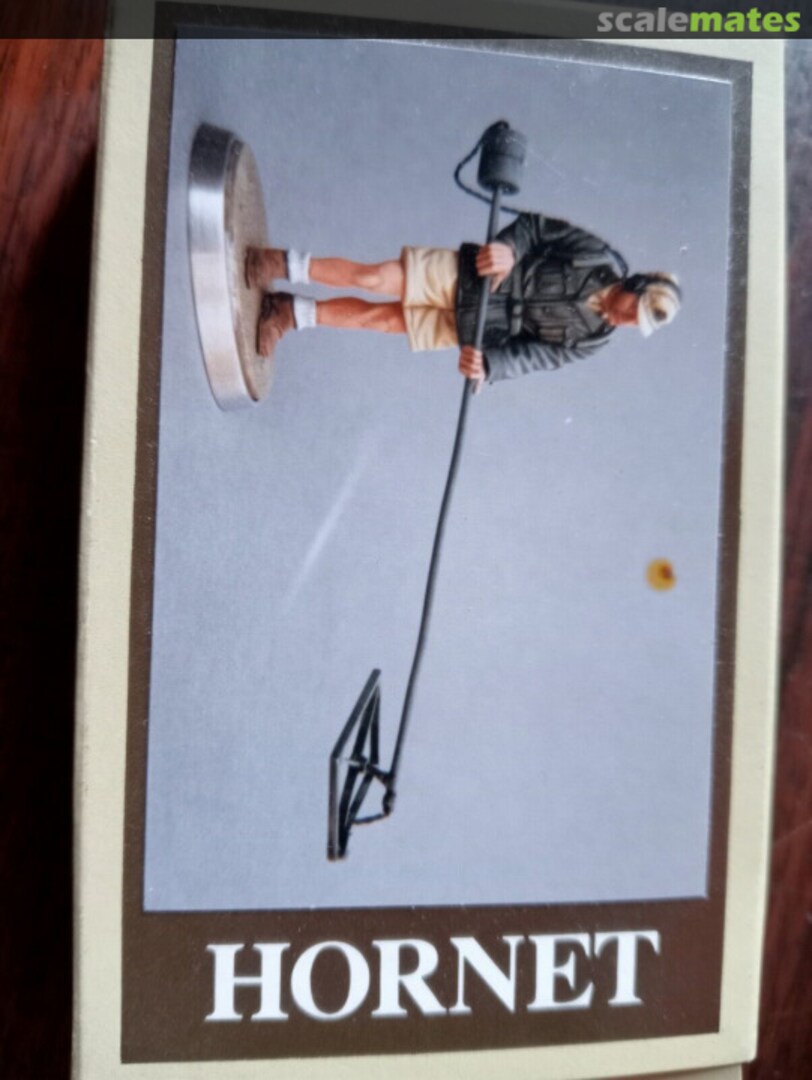 Boxart ENGINEER WITH MINE DETECTOR, WW2 SC07 Hornet & Wolf