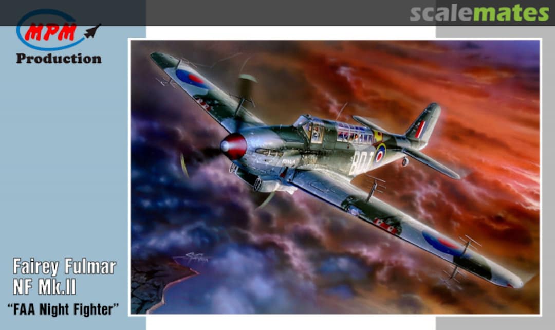 Boxart Fairey Fulmar NF Mk.ll 48065 MPM Production Boxart Fairey Fulmar NF Mk.ll 48065 MPM Production